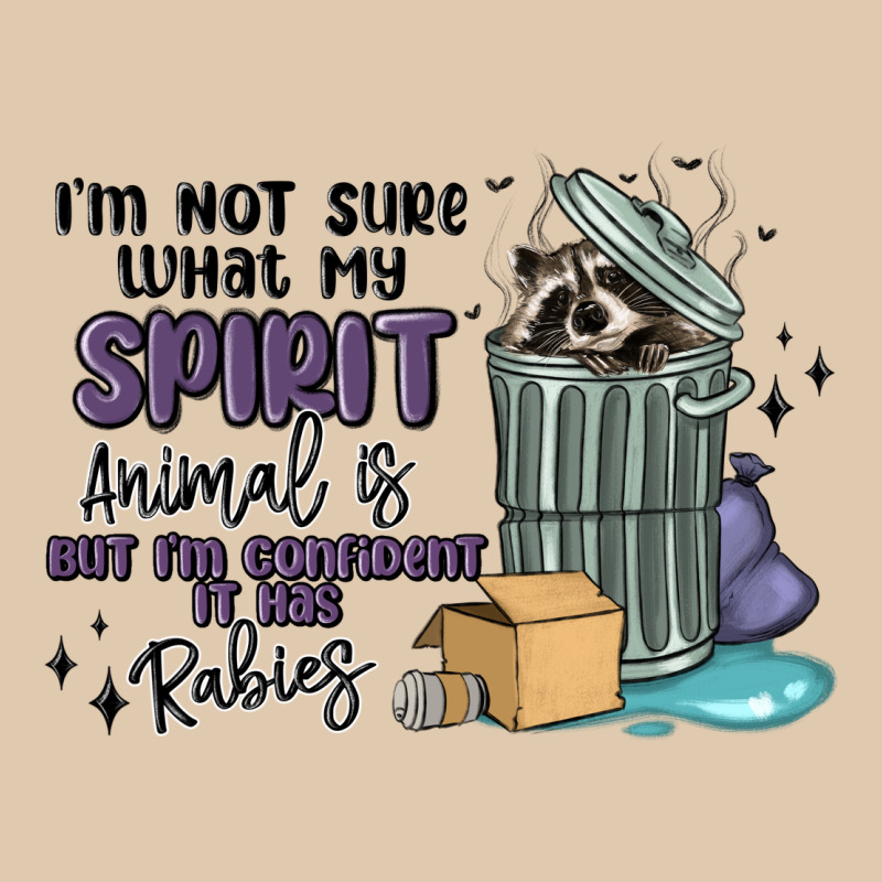 Spirit Animal Raccoon Heavyweight Sweatshirt by MaliasSmallBusiness | Teevron