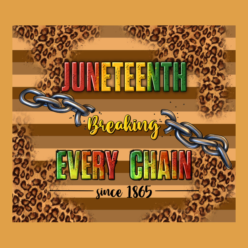 Juneteenth Breaking Every Chain Since 1865 Premium Hoodie by TumblerDesignByShophia | Teevron