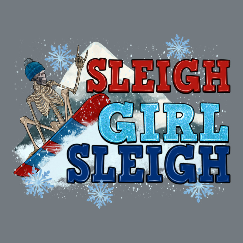 Winter Sleigh Girl Sleigh Heavyweight Sweatshirt by NancyCooperArtShop | Teevron