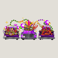 Mardi Gras Farm Trucks Heavy Core Tee | Teevron