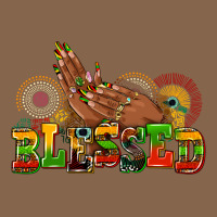 Blessed Afro Woman Hands Premium Tee | Teevron