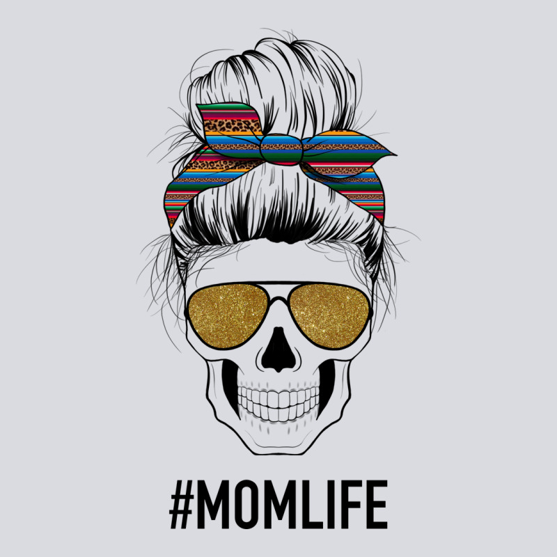 Western Glitter Aztec Patterned Mom Skull Zipper Hoodie by Bettercallsaul | Teevron