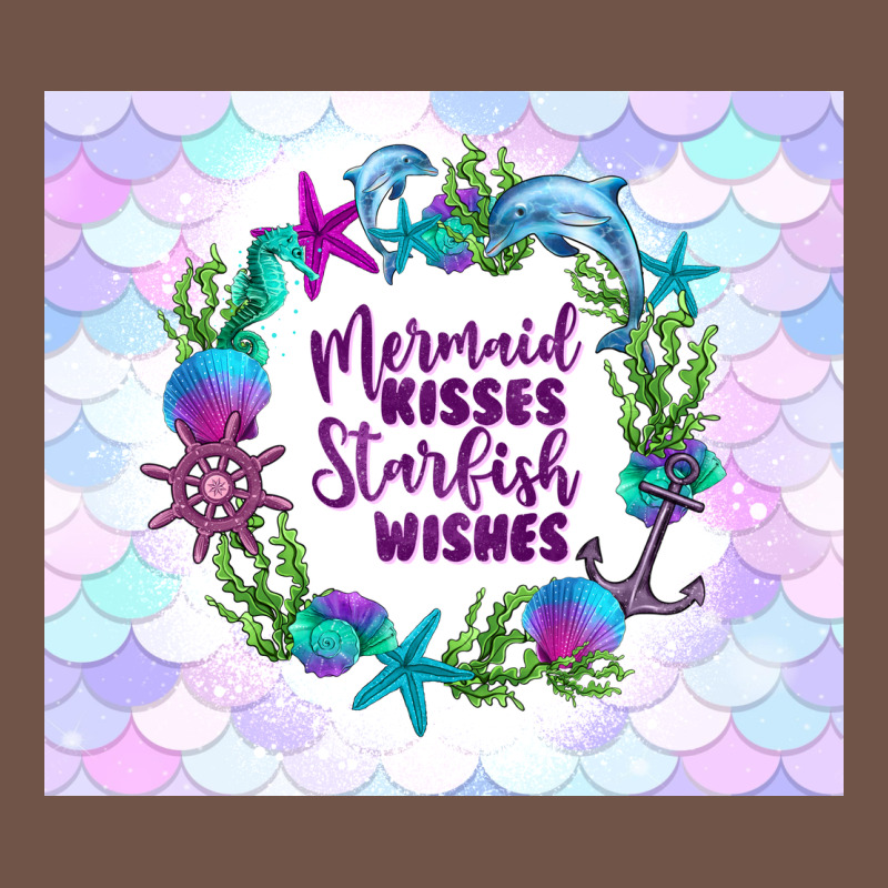 Mermaid Kisses Starfish Wishes Premium Sweatshirt by TumblerDesignByShophia | Teevron