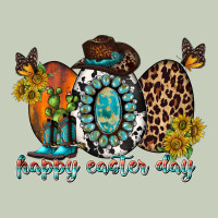 Happy Easter Egg Western Ladies Tee | Teevron