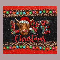 Love Christmas Highland Cow And Turquoise Gemstone Vintage Hoodie | Teevron