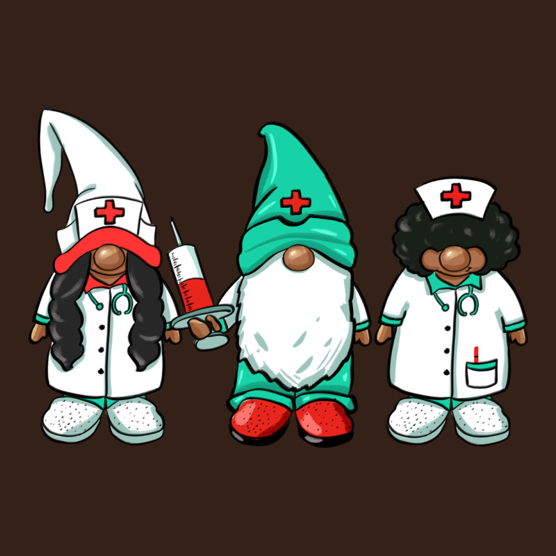 African American Nurse Gnomies Medical Gnomies Heavy Core Tee by BarkalooDesign | Teevron