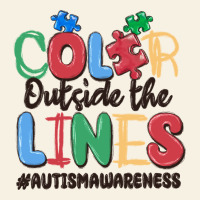 Color Outside The Lines Autism Awareness Vintage Tee | Teevron