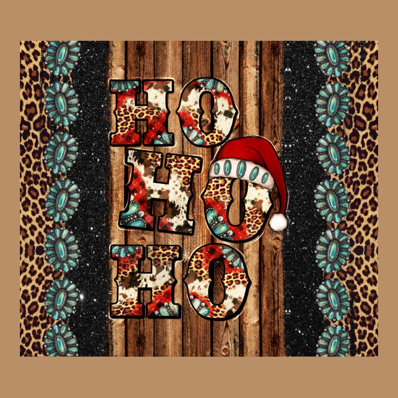 Ho Ho Ho Western Christmas Vintage Hoodie by Jasminsmagicworld | Teevron