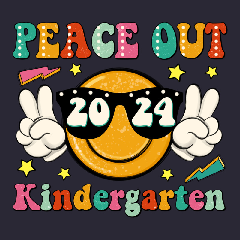 Peace Out 2024 Kindergarten Vintage Tee by JahusDesignShop | Teevron