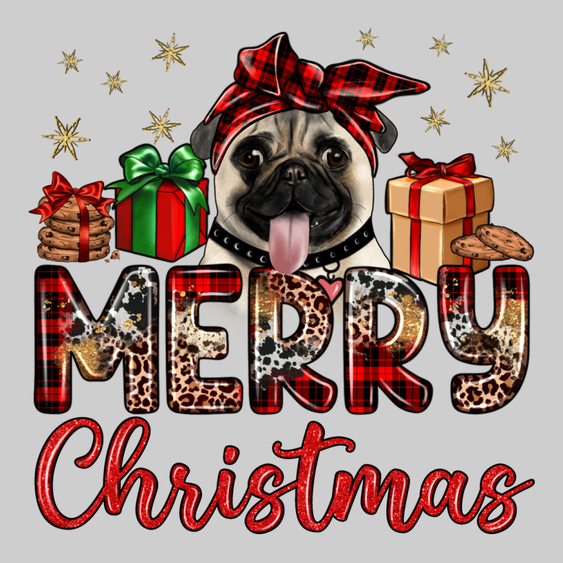 Merry Christmas Pug Premium Tee by JahusDesignShop | Teevron