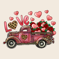 Love Truck With Roses And Leopard Zipper Hoodie | Teevron