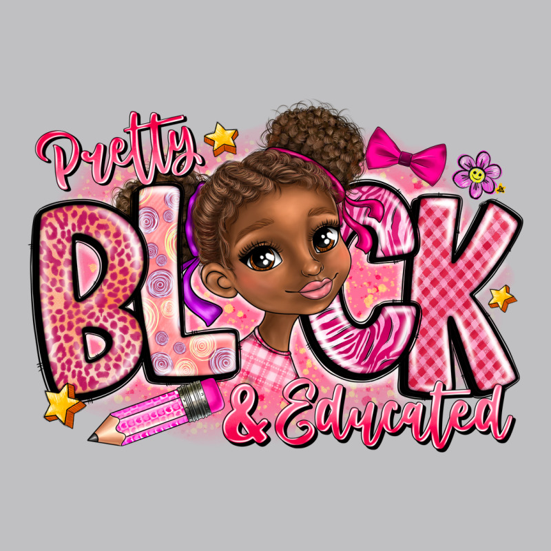 Pretty Black Educated Classic Tee by CowhideDigitalArt | Teevron