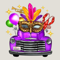Mardi Gras Truck Leopard Mask Heavy Core Tee | Teevron