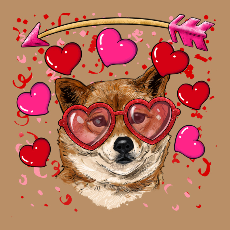 Valentine's Shiba Inu Vintage Hoodie by RanaPortraitStore | Teevron