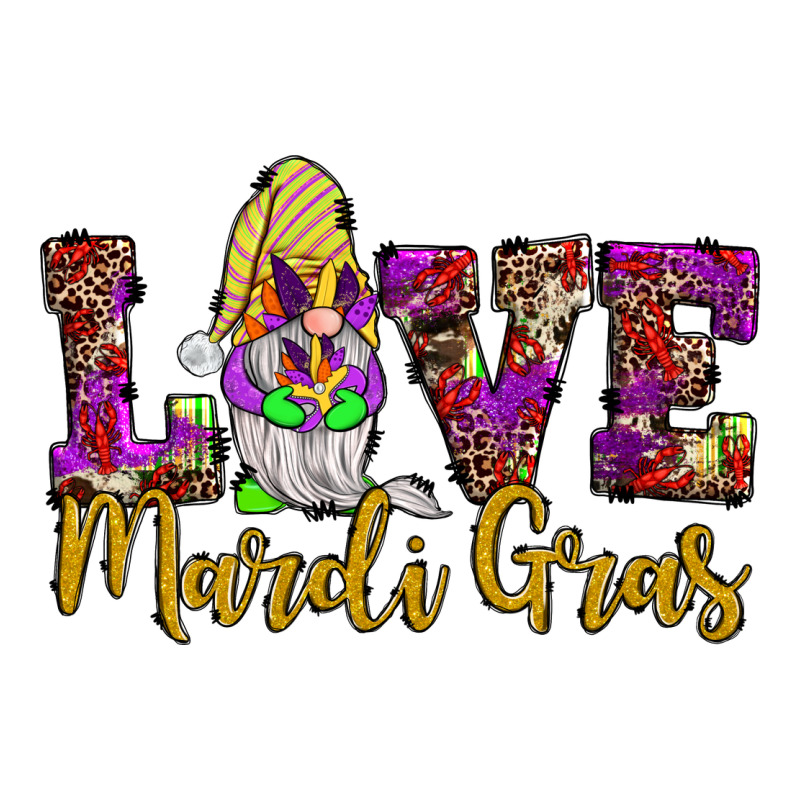 Love Mardi Gras Gnome Premium Tee by JahusDesignShop | Teevron