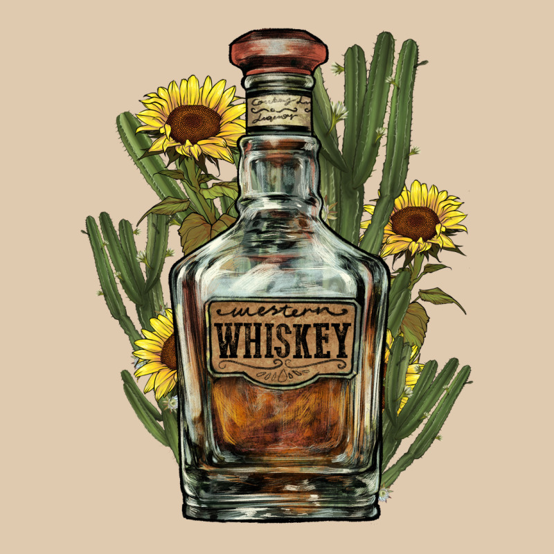 Western Whiskey Bottle Heavyweight Sweatshirt by NancyCooperArtShop | Teevron