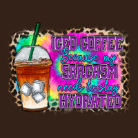 Iced Coffee Sarcasm Heavy Core Tee | Teevron