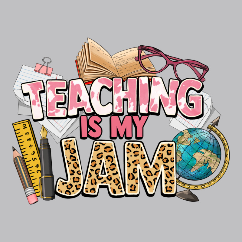 Teaching Is My Jam Teacher School Long Sleeve Tee by NancyCooperArtShop | Teevron