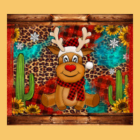 Western Christmas Reindeer Vintage Hoodie | Teevron