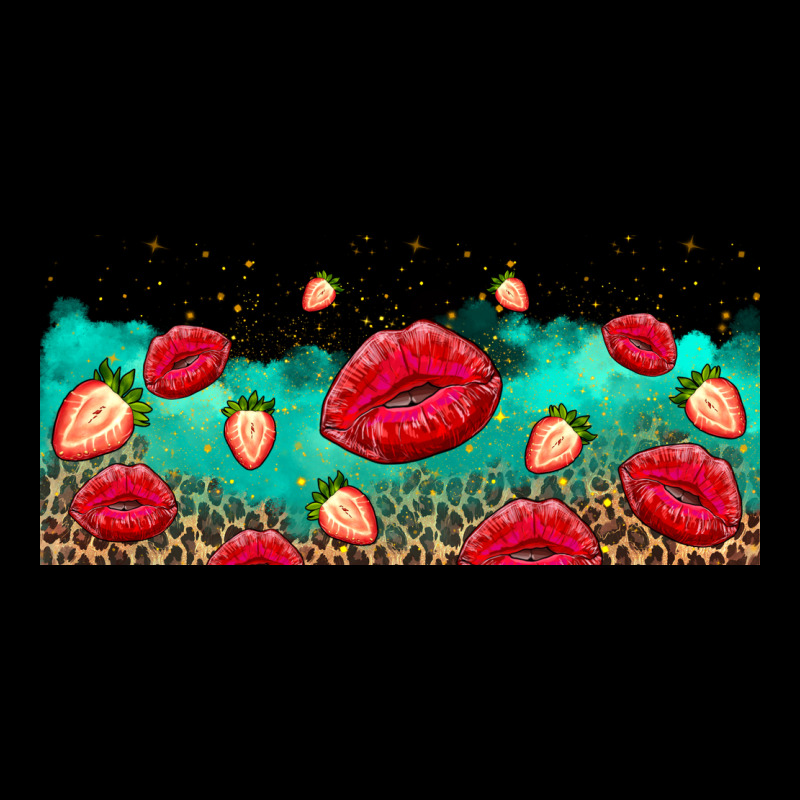 Lips And Strawberries Premium Tee by AdoDesignShop | Teevron