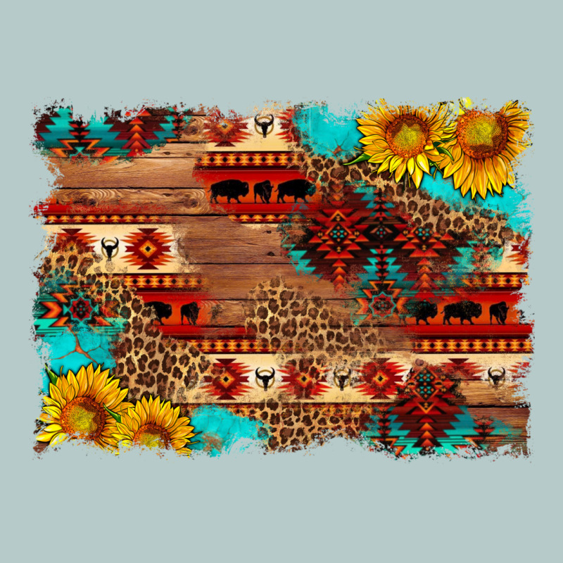 Aztec And Leopard Background Heavy Core Tee by HRA Design Shop | Teevron