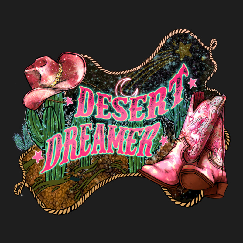 Desert Dreamer Cowgirl Boots Hat Heavyweight Hoodie by HowdyJamesFarm | Teevron