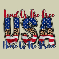 Land Of The Free Usa Heavy Core Tee | Teevron