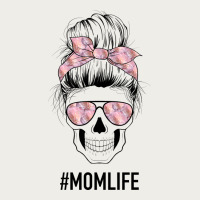 Pink Flower Mom Skull Zipper Hoodie | Teevron