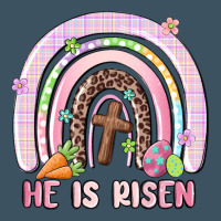 He Is Risen Easter Rainbow Urban Heavy Tee | Teevron