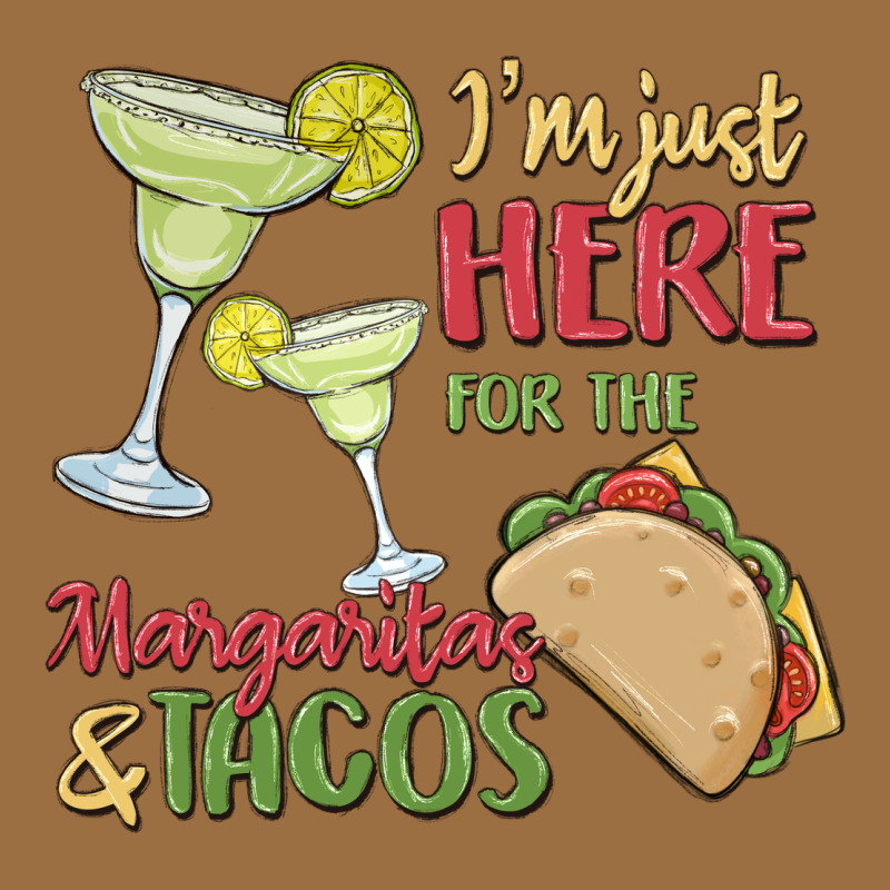 I'm Here For The Margaritas And Tacos Vintage Tee by MaliasSmallBusiness | Teevron