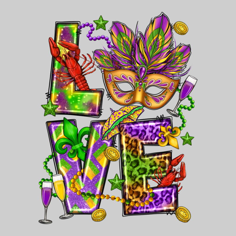 Mardi Gras Love Premium Sweatshirt by HowdyJamesFarm | Teevron