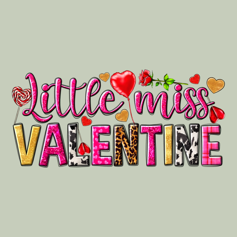 Little Miss Valentine Long Sleeve Tee by NancyCooperArtShop | Teevron