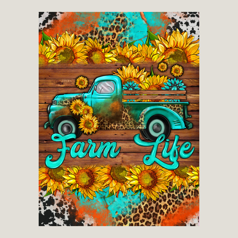 Farm Life And Truck Air Freshener Heavy Core Tee by HRA Design Shop | Teevron