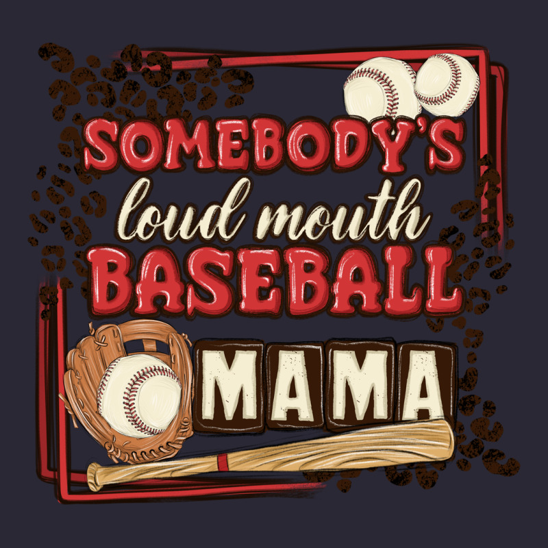 Somebody's Loud Mouth Baseball Mama Vintage Tee by MaliasSmallBusiness | Teevron