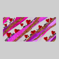 Leopar And Cowhide With Heart Candies Premium Tee | Teevron