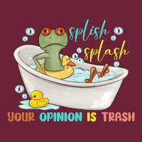Splash Splash Your Opinion Is Trash Long Sleeve Tee | Teevron
