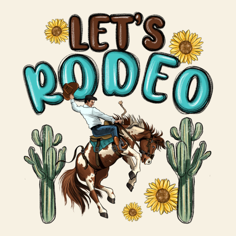 Let's Rodeo Vintage Tee by MaliasSmallBusiness | Teevron