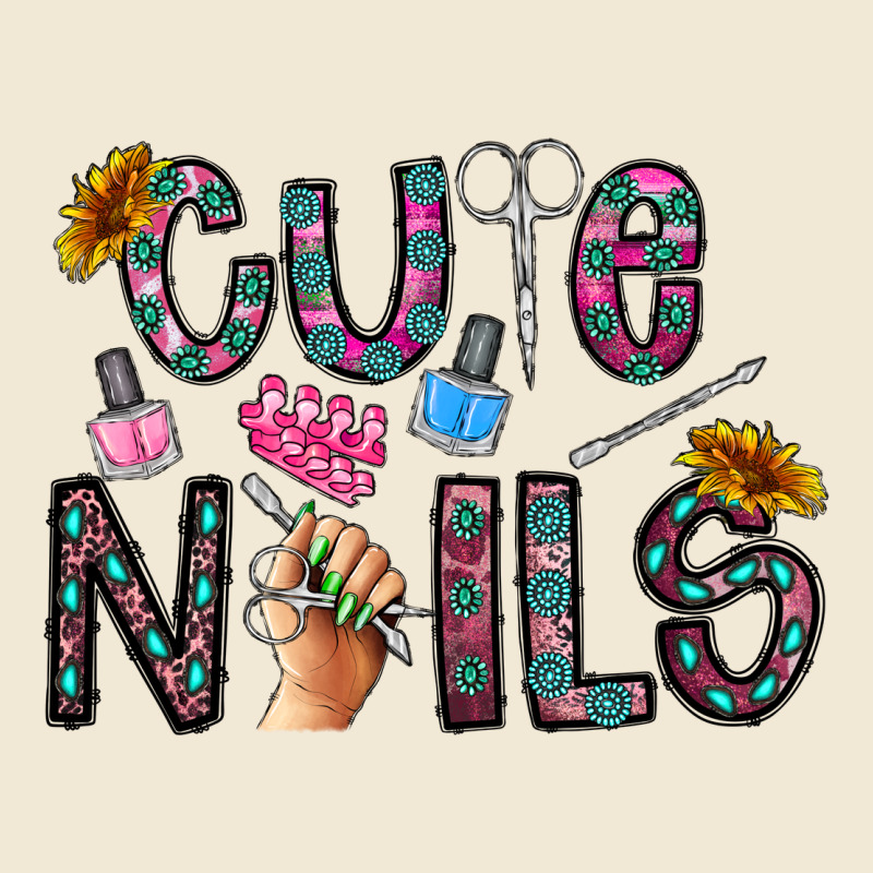 Cute Nails Ladies Tee by CowhideDigitalArt | Teevron