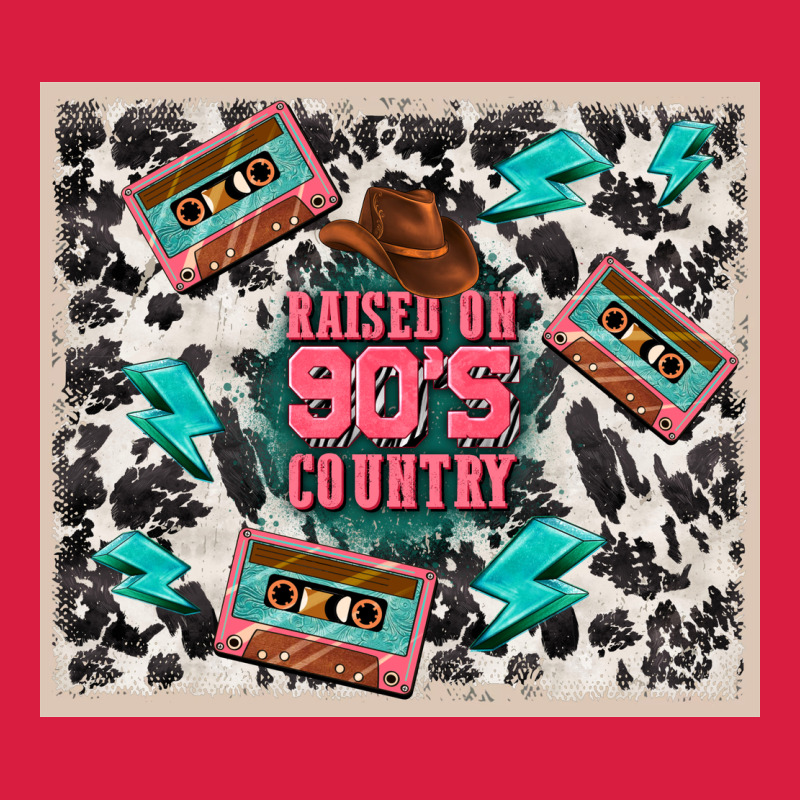 Raised 90's Country Premium Hoodie by TumblerDesignByShophia | Teevron
