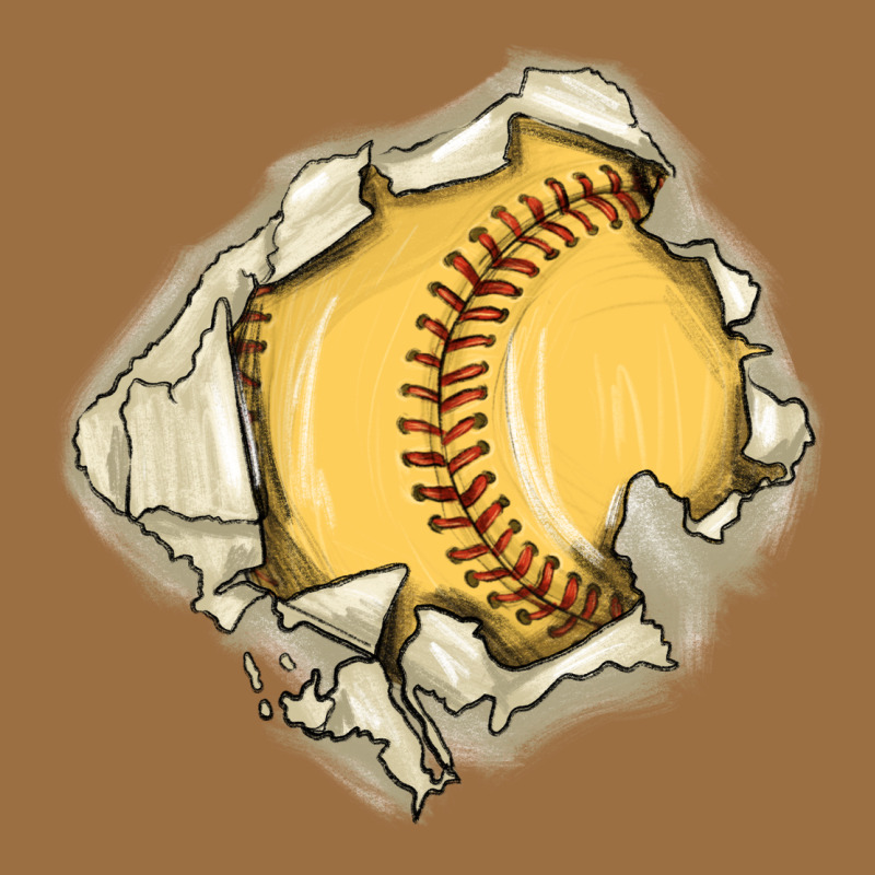 Softball Vintage Tee by MaliasSmallBusiness | Teevron
