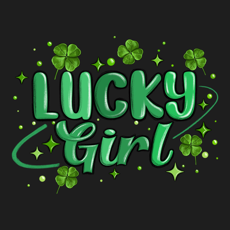 Lucky Girl Classic Tee by MaliasSmallBusiness | Teevron