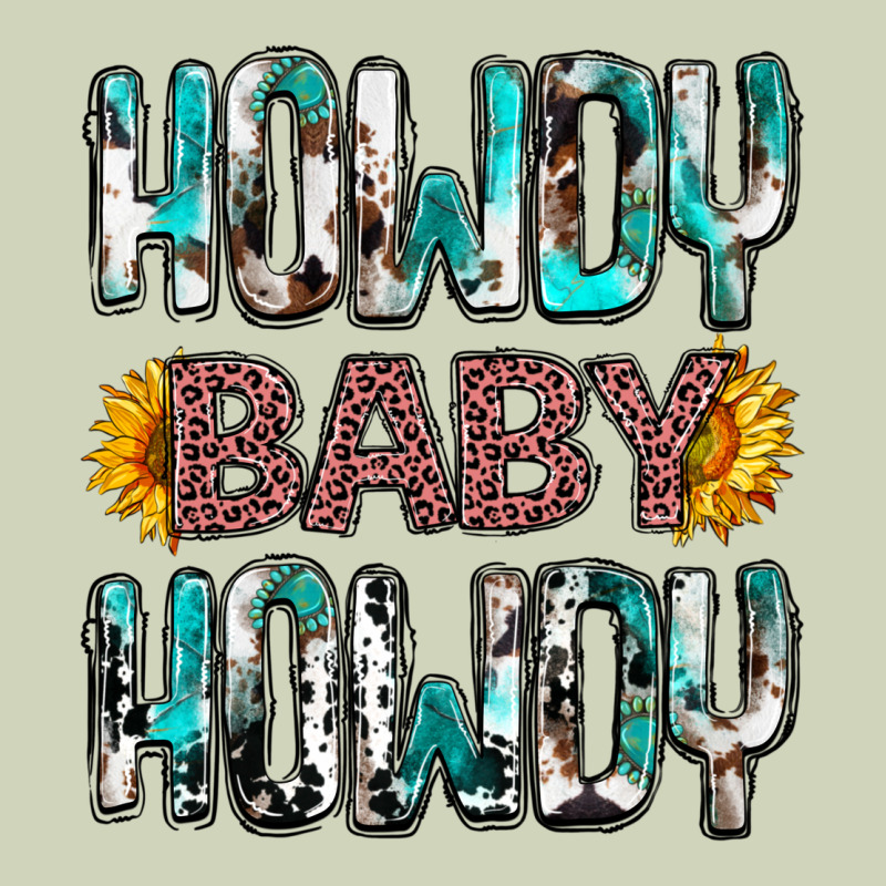 Western Howdy Baby Howdy Heavyweight Hoodie by HowdyJamesFarm | Teevron