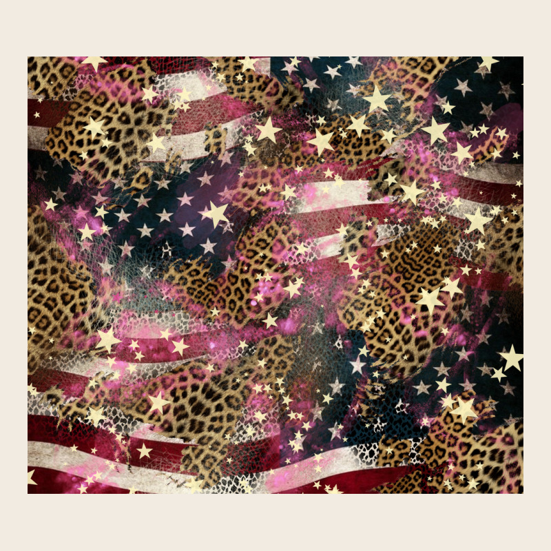 American Flag Leopard Pinktumbler Premium Sweatshirt by HowdyJamesFarm | Teevron