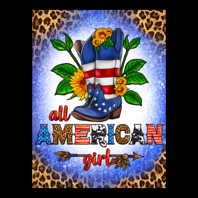All American Girl Air Freshener Ladies Tee by HRA Design Shop | Teevron