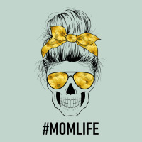Yellow Flower Mom Skull Zipper Hoodie | Teevron