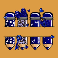 Valentine's Day School Pencils Navy Blue Urban Heavy Tee | Teevron