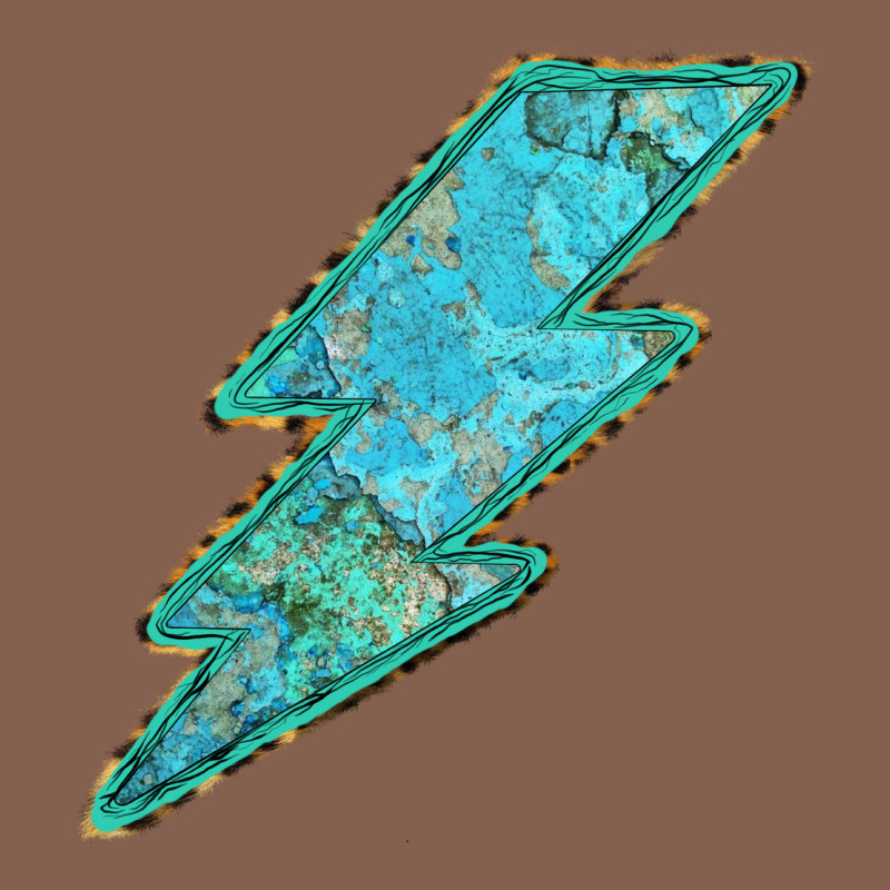 Turquoise Lightning Zipper Hoodie by Bettercallsaul | Teevron