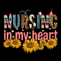 Nursing In My Heart Ladies Tee | Teevron