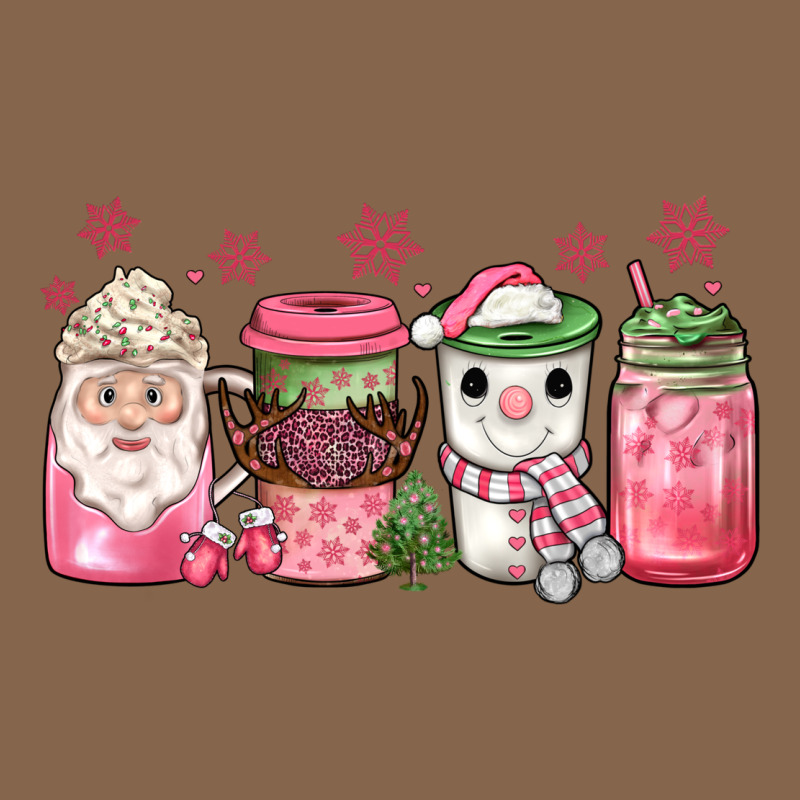 Pink Christmas Coffee Premium Tee by JahusDesignShop | Teevron