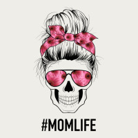 Pink Flower Mom Skull Zipper Hoodie | Teevron